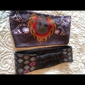Harley & Head glove, biker chic head bands